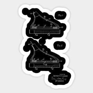 Method of Printing Vintage Patent Hand Drawing Sticker